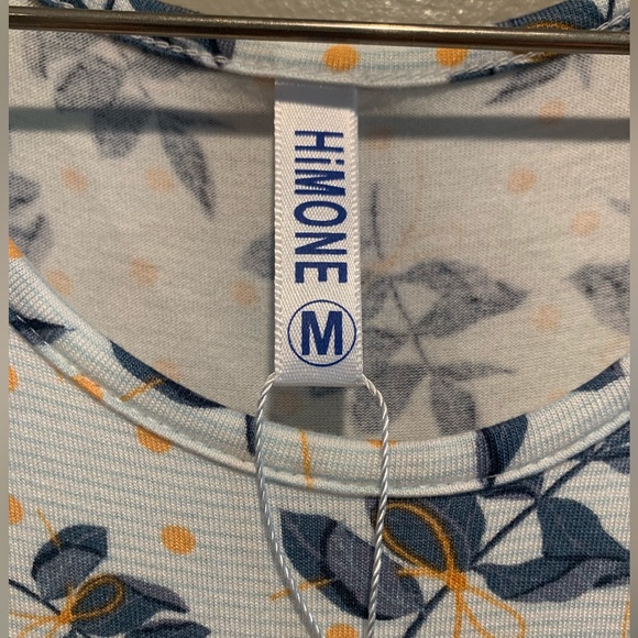 Leafy Print Mid Length Dress - Picture 3 of 3